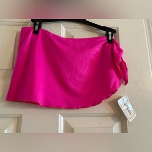 COPPER KEY bathing suit cover Size 7/16 Hot Pink /Fuchsia super cute!
